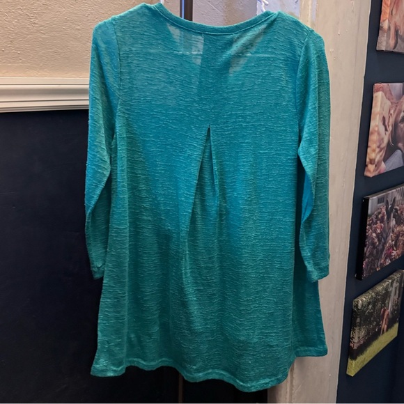 Oversized green layer shirt - Picture 2 of 2